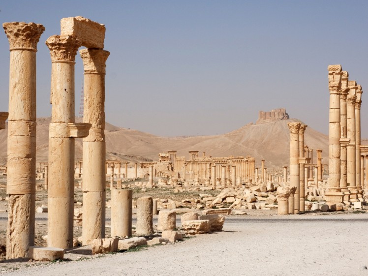 The ancient city of Palmyra, Syria