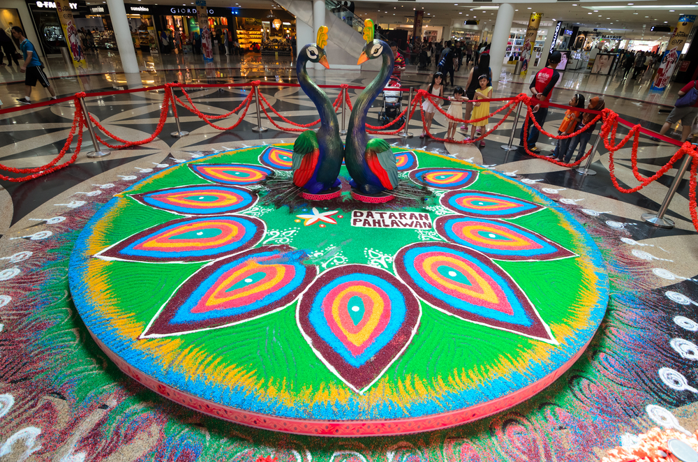 Kolam display in Malacca