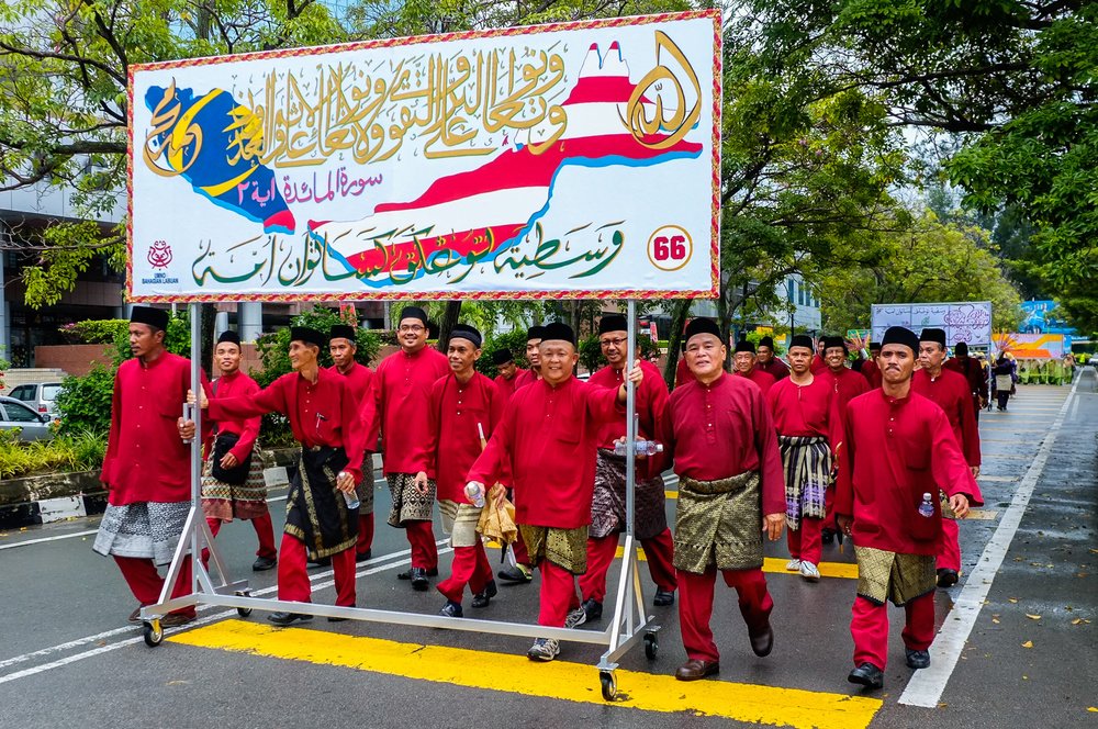 Muslims in Labuan celebrating Maulidur Rasul