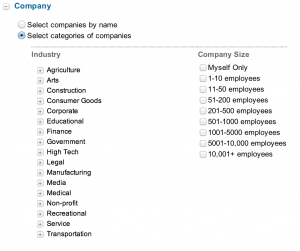 Linkedin-industry-company-size