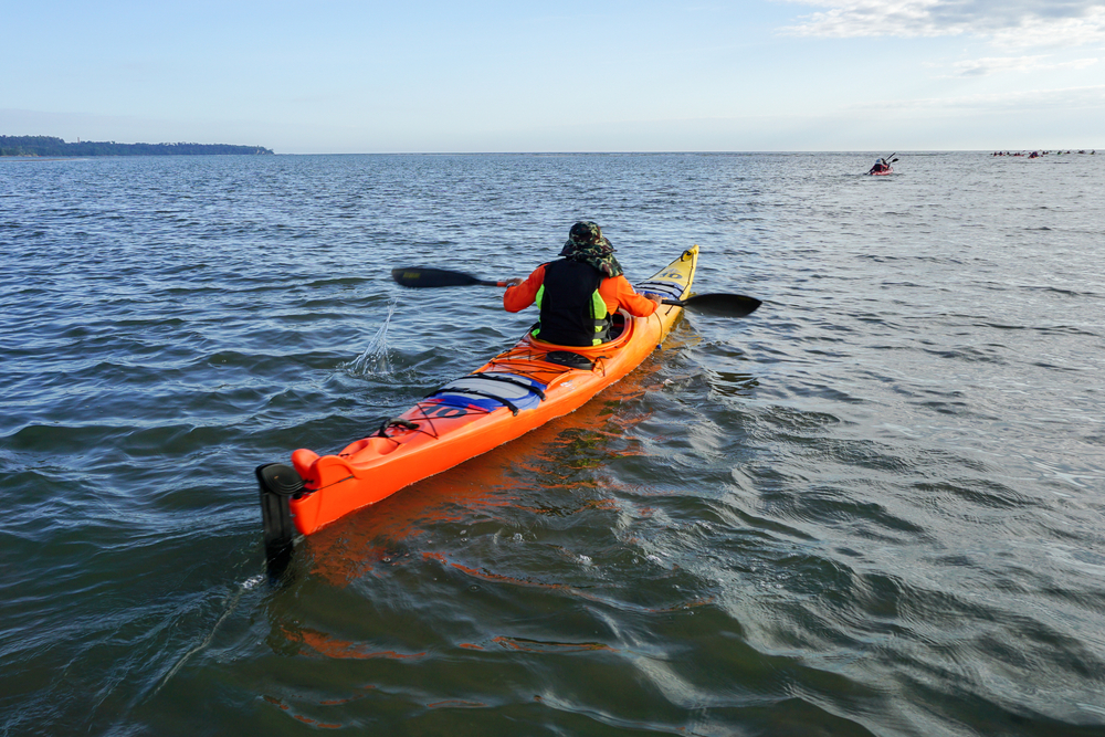kayaking