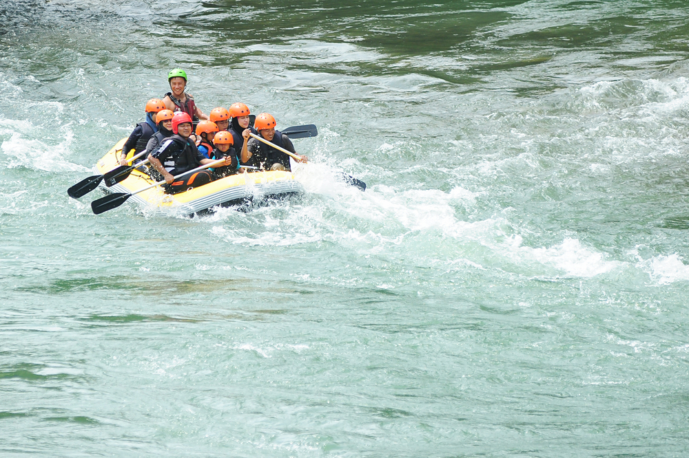 rafting