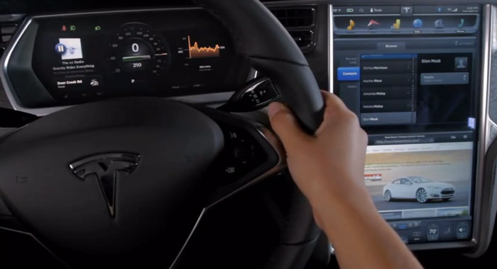 Tesla Steering Wheel Controls