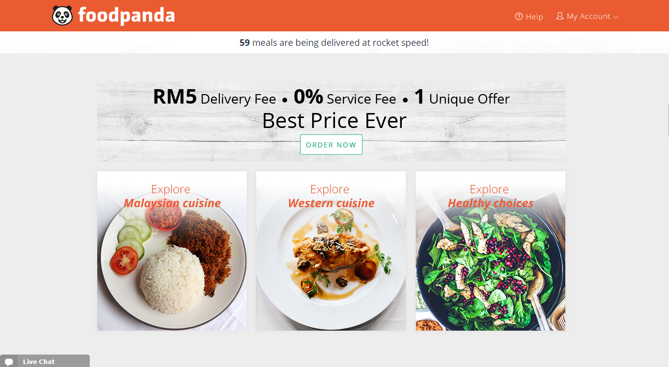 5 Options For Online Food Delivery In Malaysia Expatgo