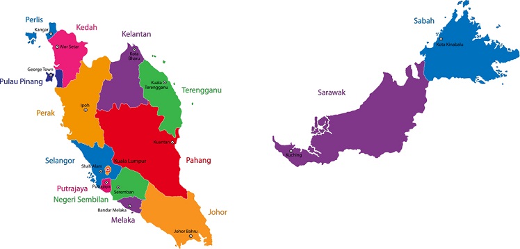 states of malaysia - ExpatGo