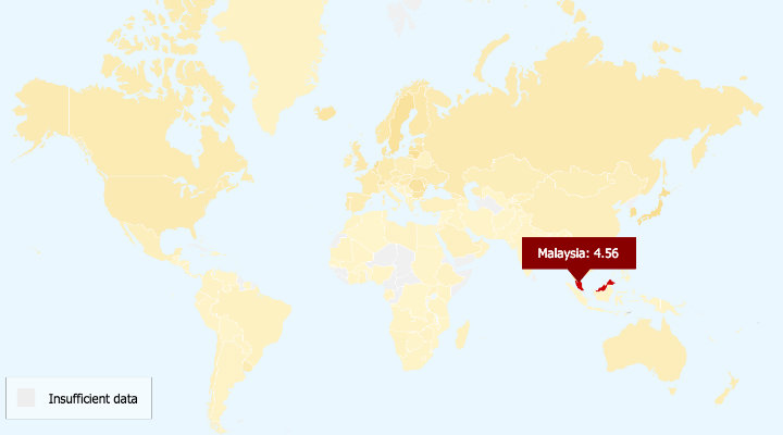 Map Of The World Malaysia 88 World Maps