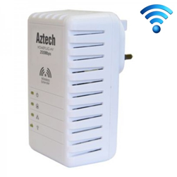 Aztech HomePlug WiFi Booster