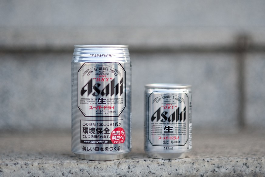 Asahi can