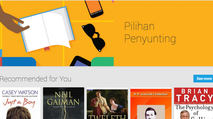 Google Play Books Store