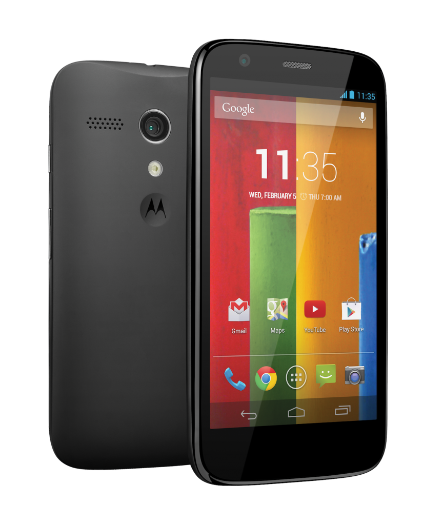 3. Moto G Front Screen