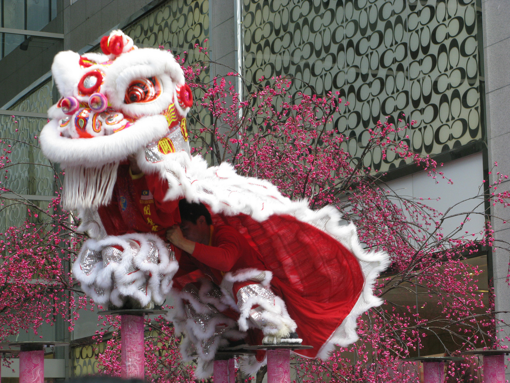 Lion dance | photo credit: clurros