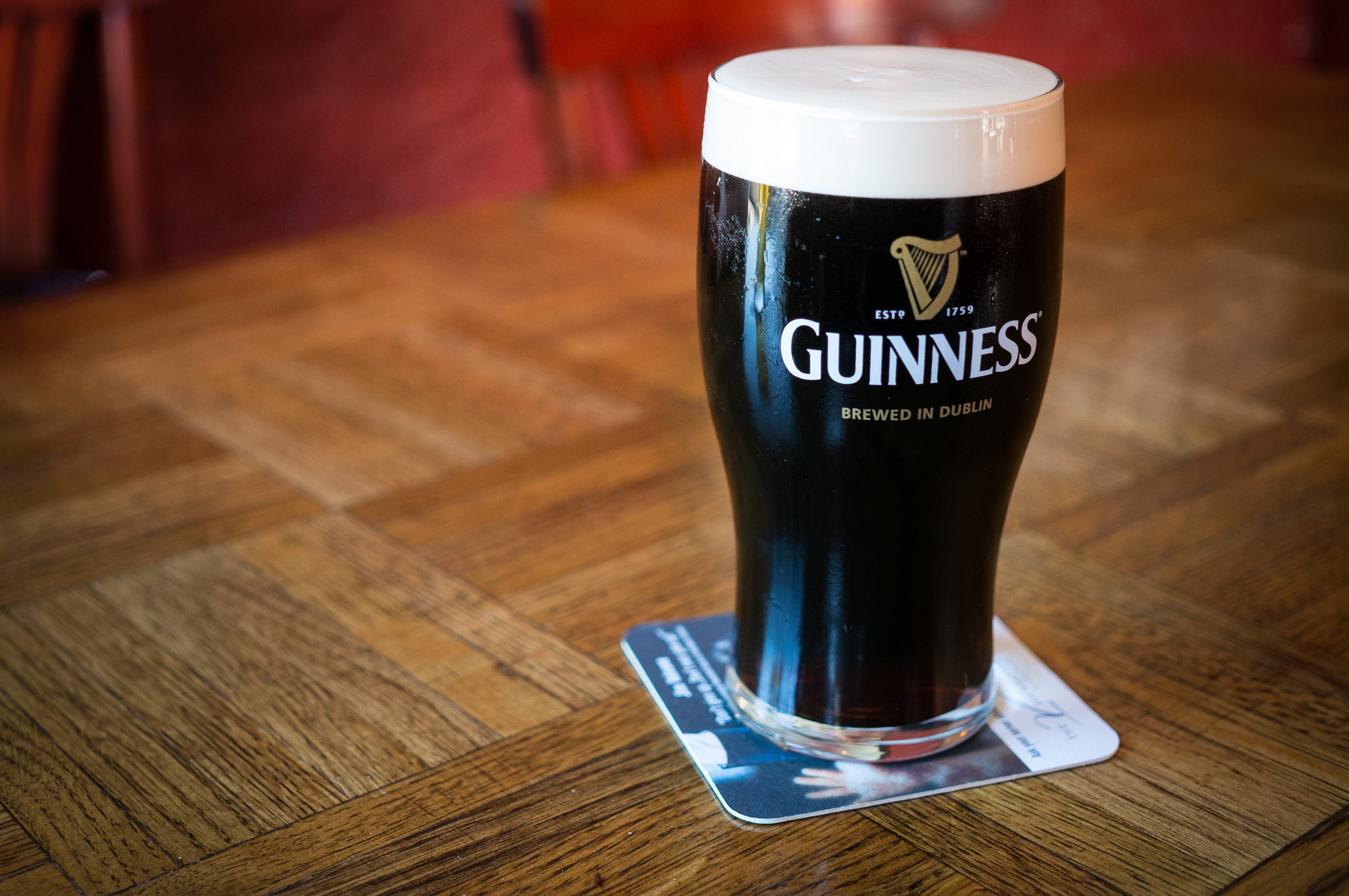 A pint of Guinness | Photo credit: Aaron Hockley