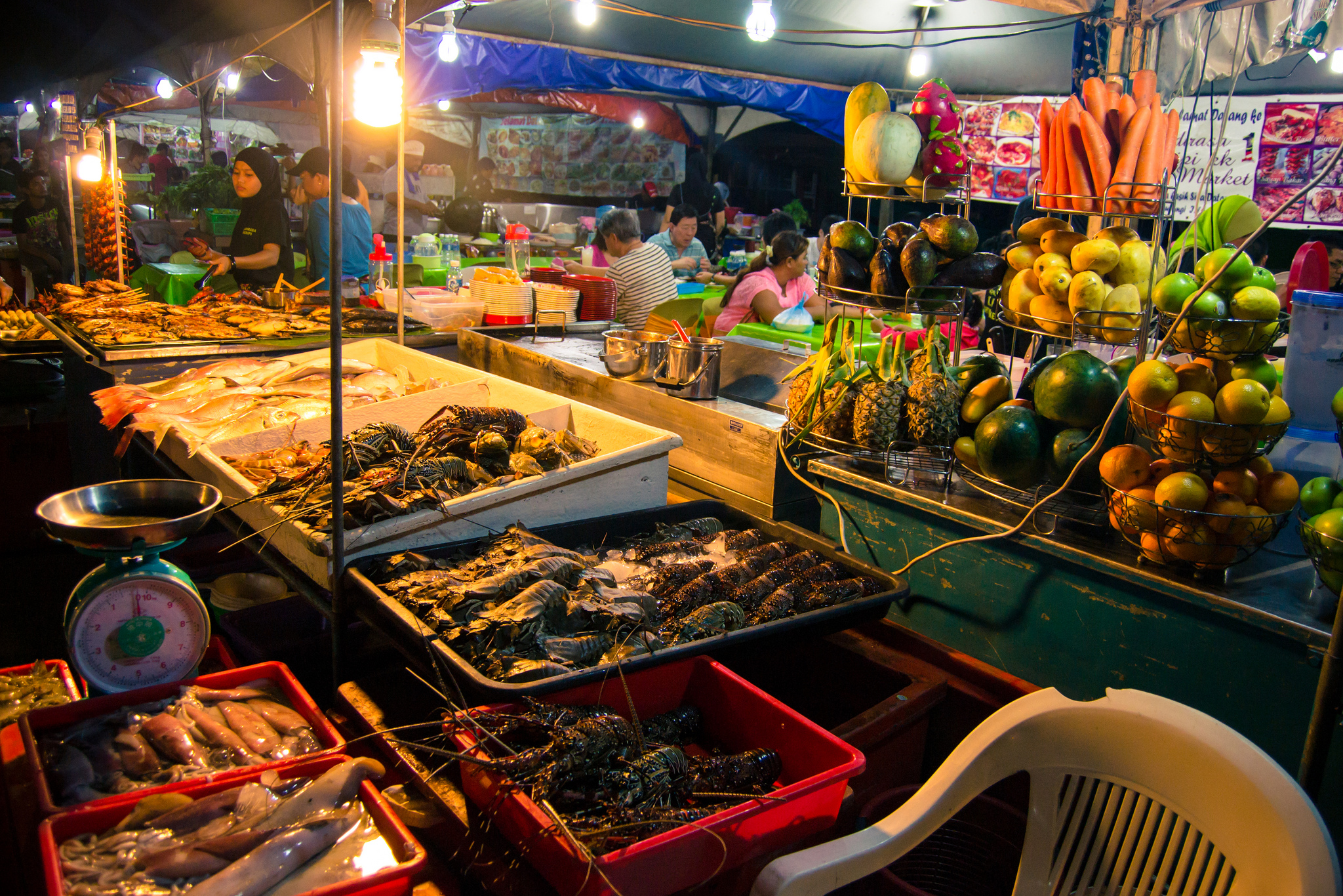 waterfront market