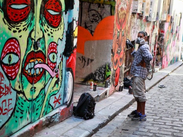 Street art, Hosier Lane, Melbourne