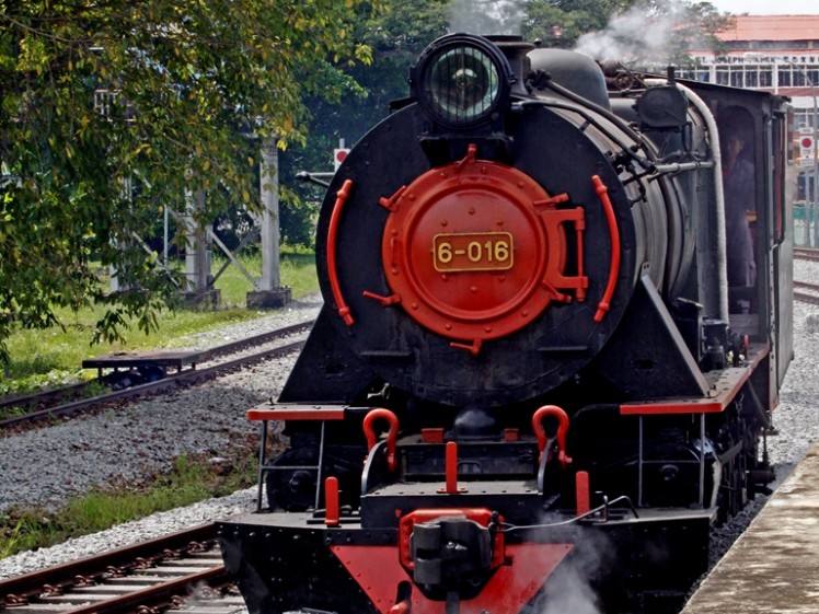 TR370D North Borneo Railway in Papar