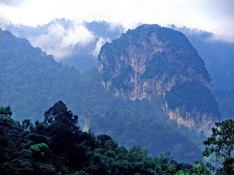 MAL3558 limestone mountains Templer Park