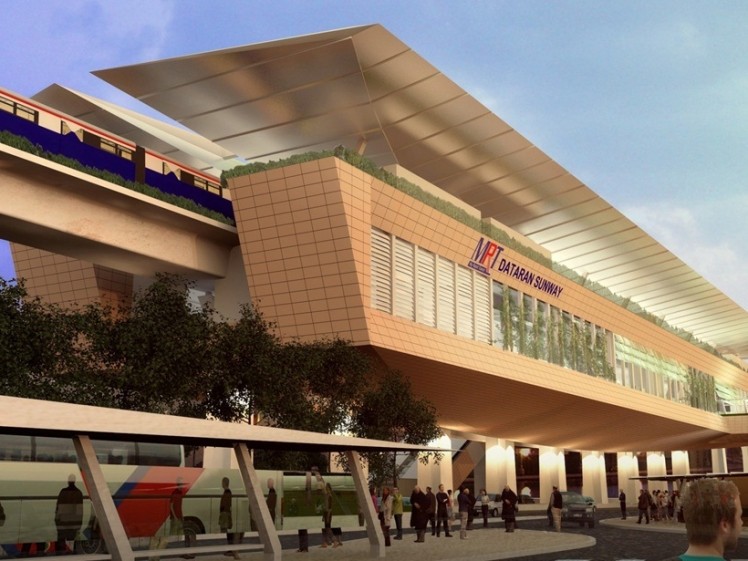 MRT Station (artist's rendering)