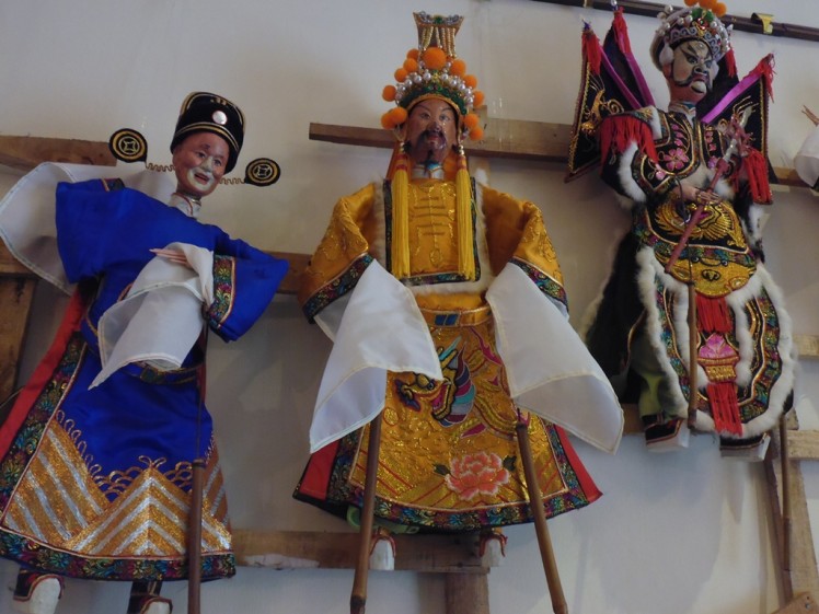 Puppets at the Teochew Puppet Museum