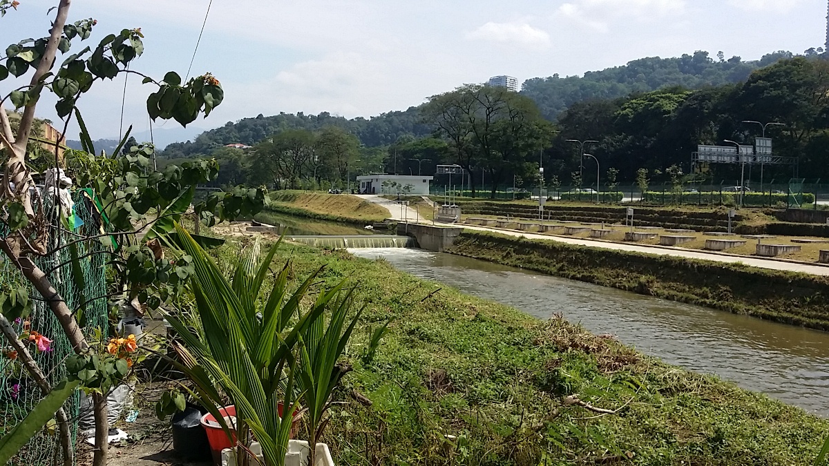 EPP 5 Dam along Sg Klang in Keramat