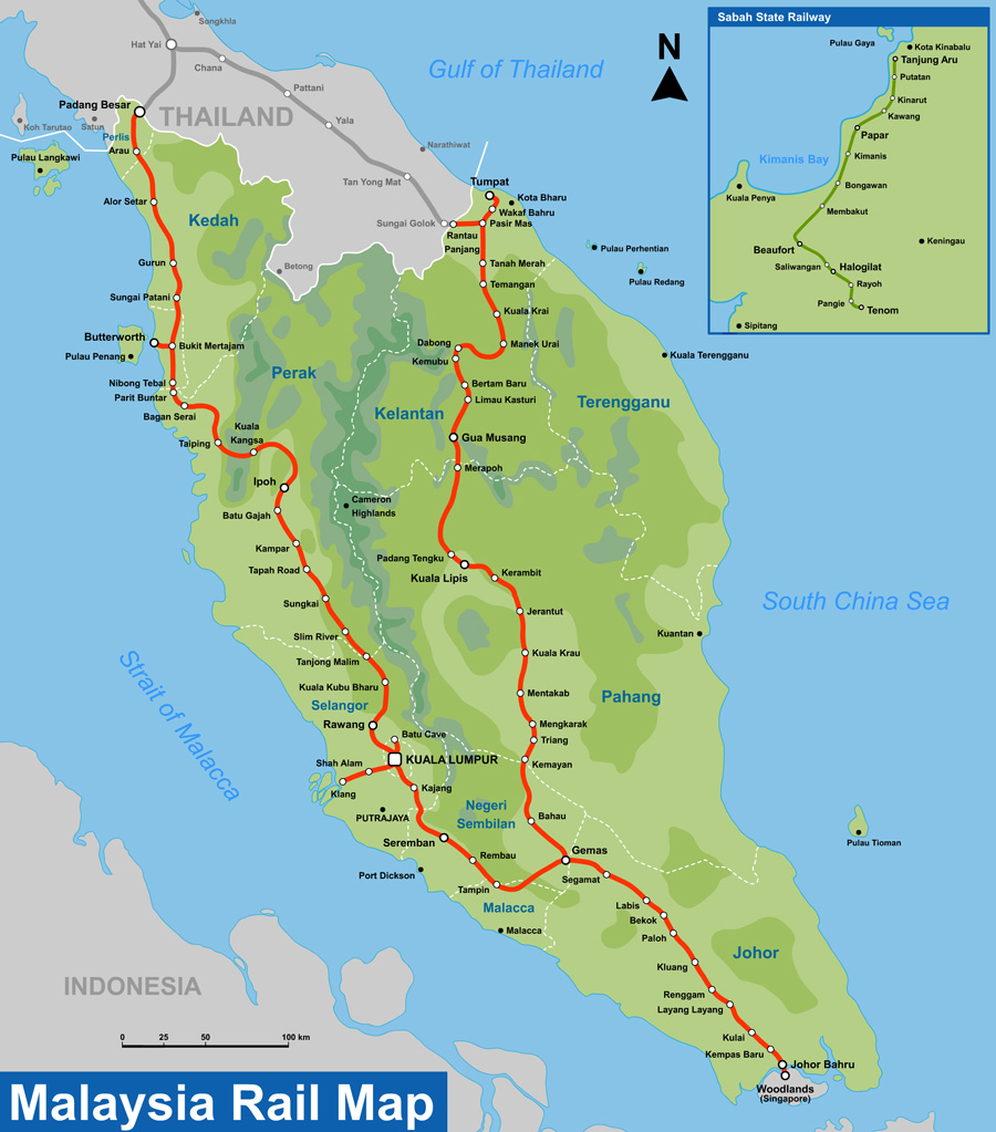 8 Insightful Maps for Malaysia - ExpatGo