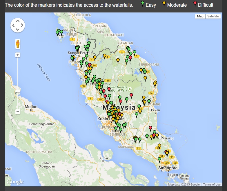 Malaysia google map Download the