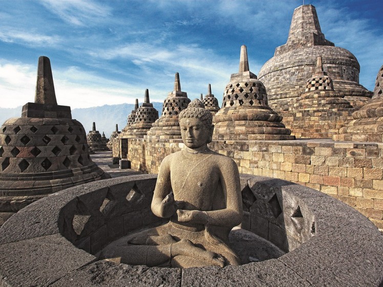 INDO437D Buddha Borobudur Temple