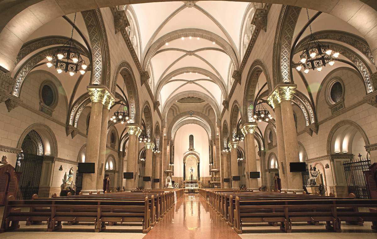 Manila Cathedral Interior 