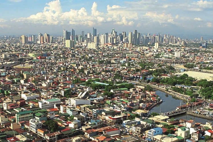 Manila - aerial shot