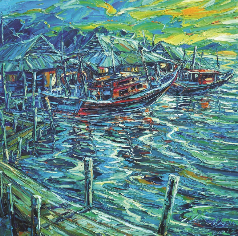 8 Beautiful Paintings of Malaysia by Artist Yap Kim Boon 8 Beautiful Paintings of Malaysia by Artist Yap Kim Boon
