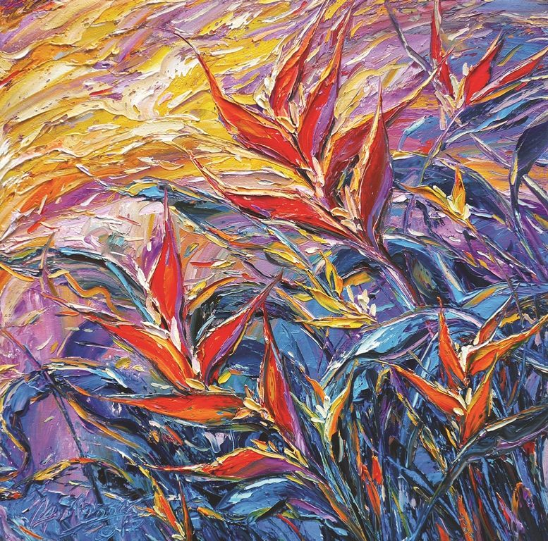 Dancing in the Wind 61x61cm RM6,800