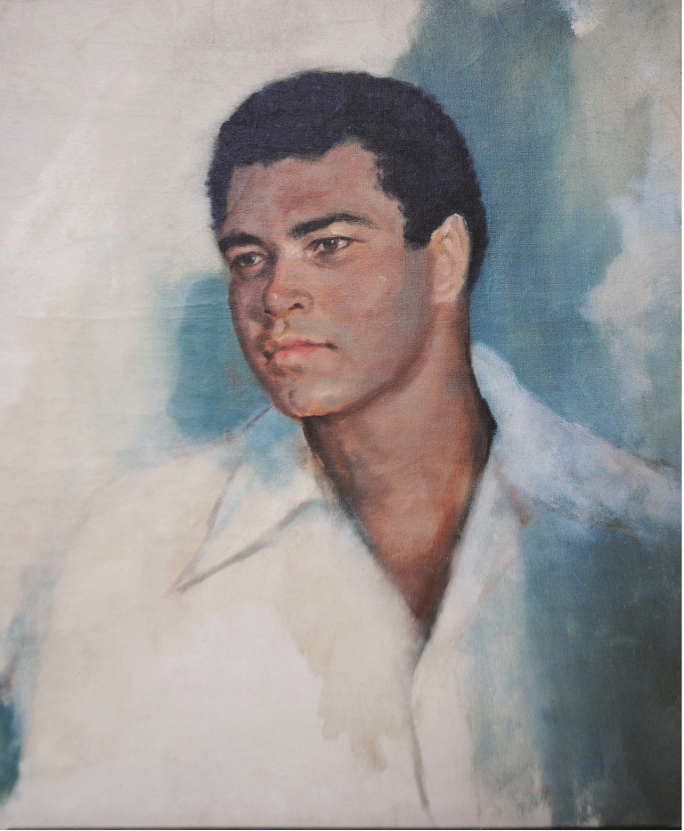 Portrait of Muhammad Ali, Hoessein Enas,ooc