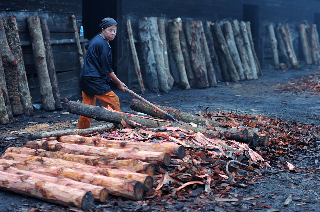 Debarking