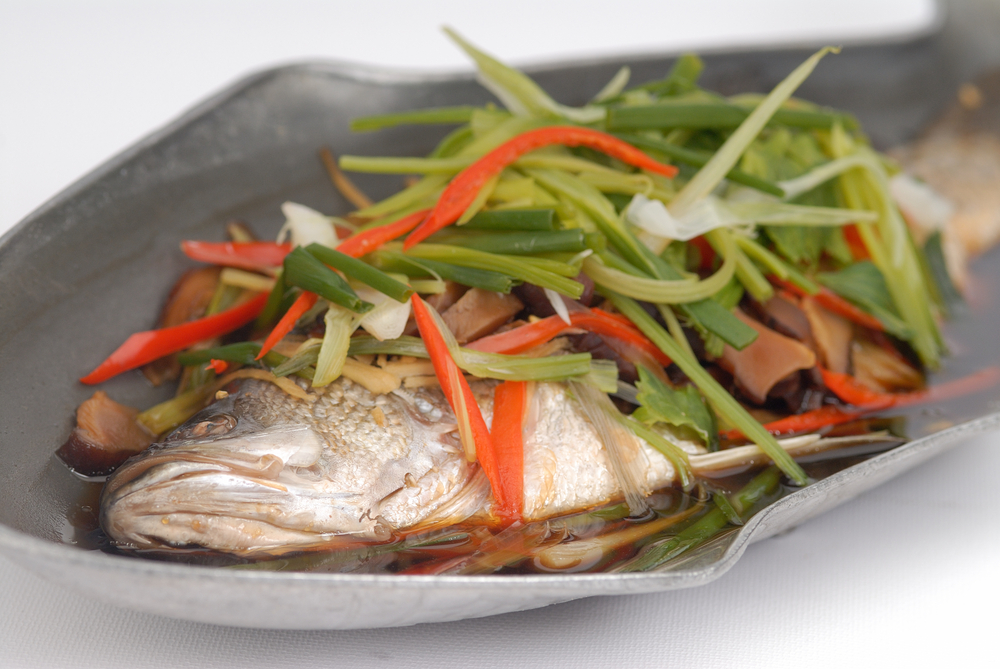 chinese new year fish cake