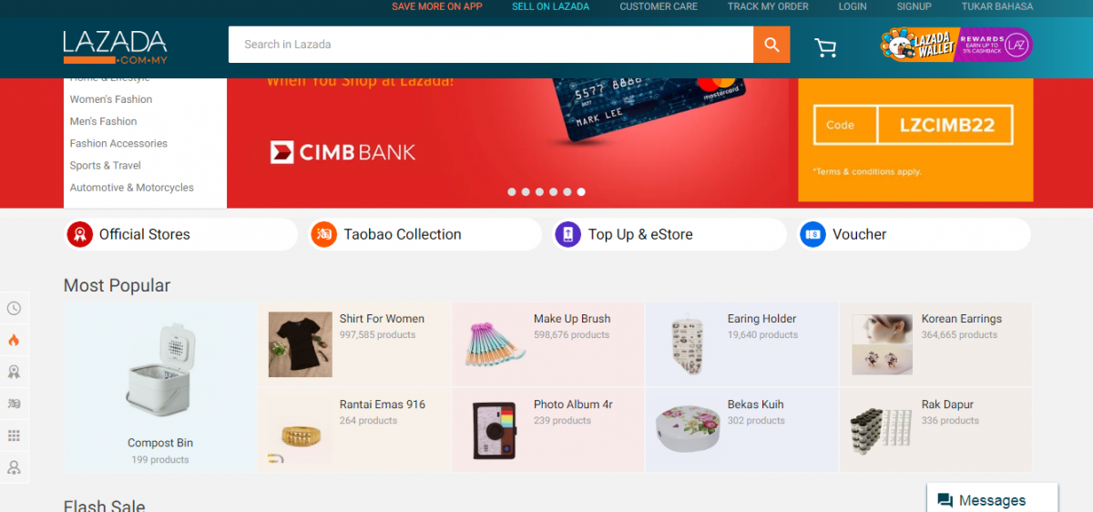 Contoh E Commerce Lazada - Simak Gambar Berikut Contoh E Commerce Lazada - Simak Gambar Berikut