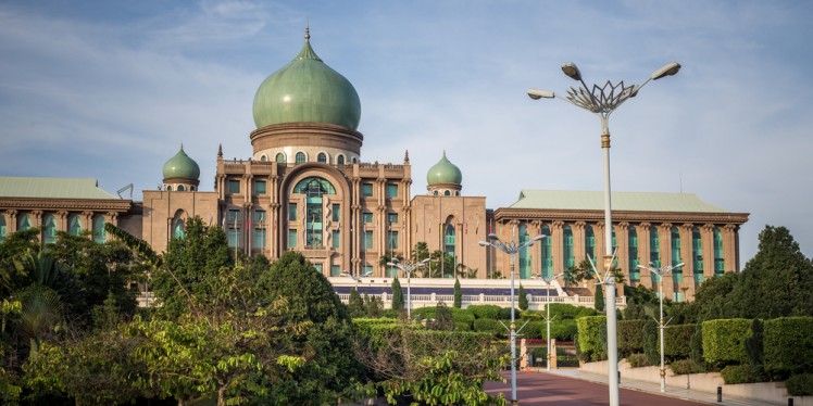 Malaysia PM Razak's office in Putrajaya