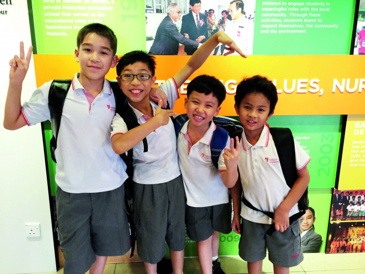 Students in TIS Kuala Lumpur