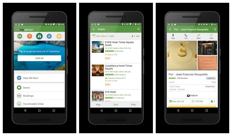 tripadvisor app