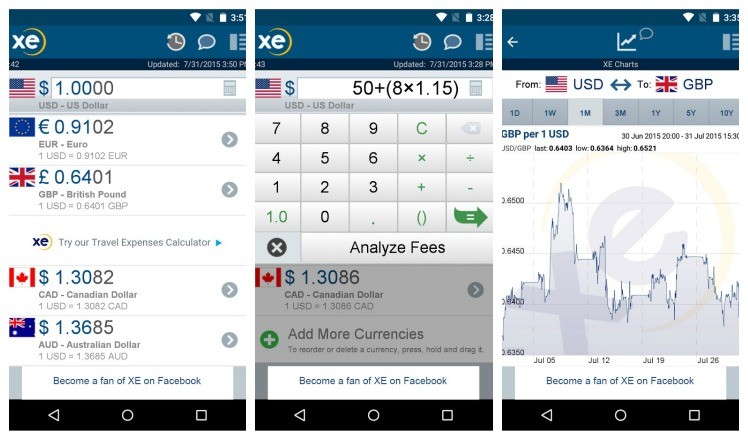 xe currency app