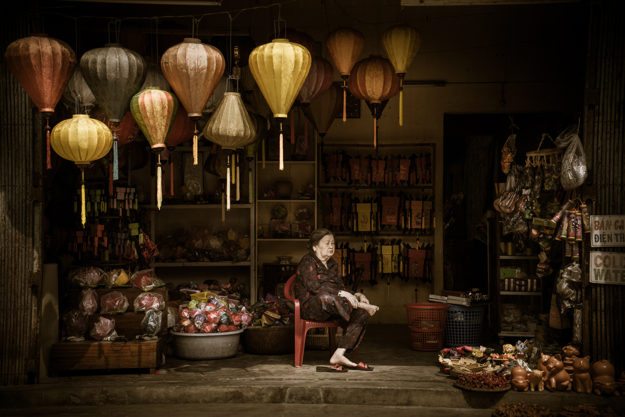 Lantern Store in Hoi An Vietnam