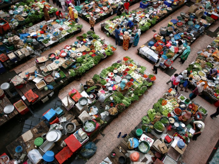 Fresh market in Kota Bahru