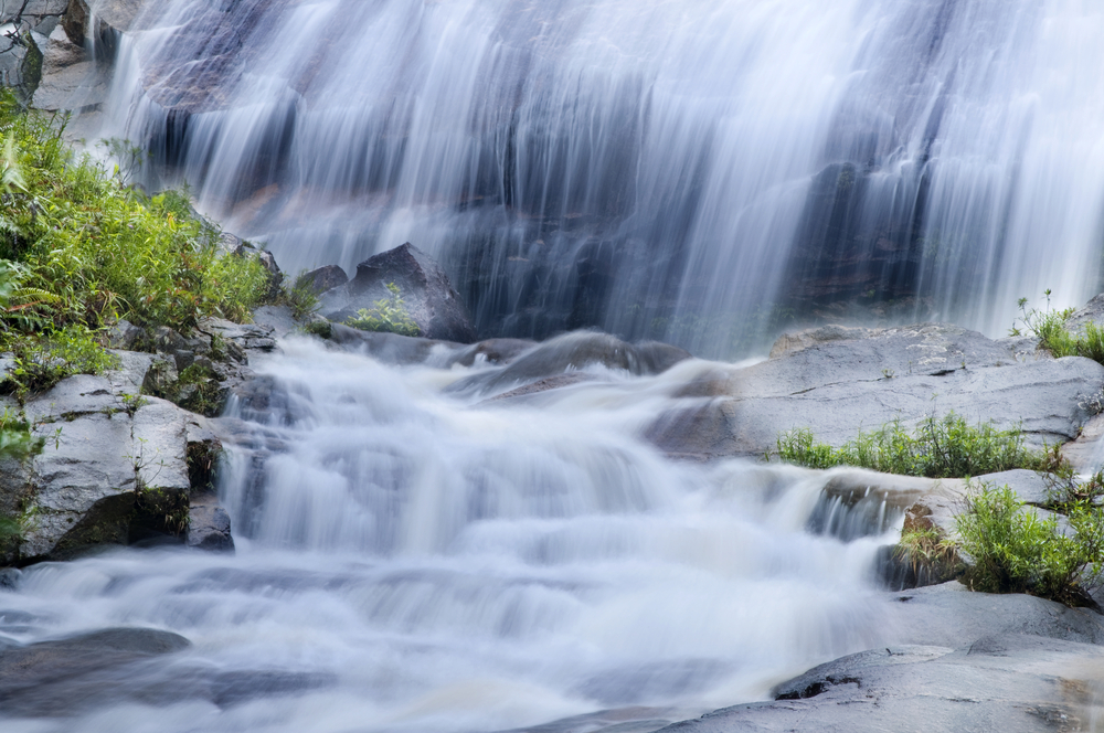 Waterfall in Gunung Stong National Park