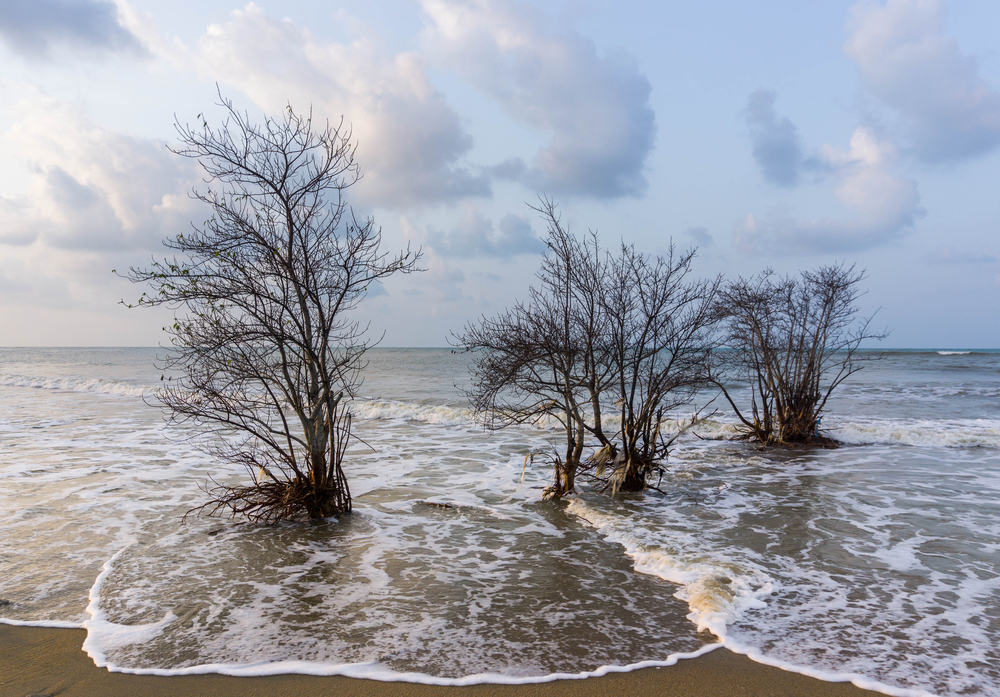 Sunrise at Sabak Beach in Kelantan