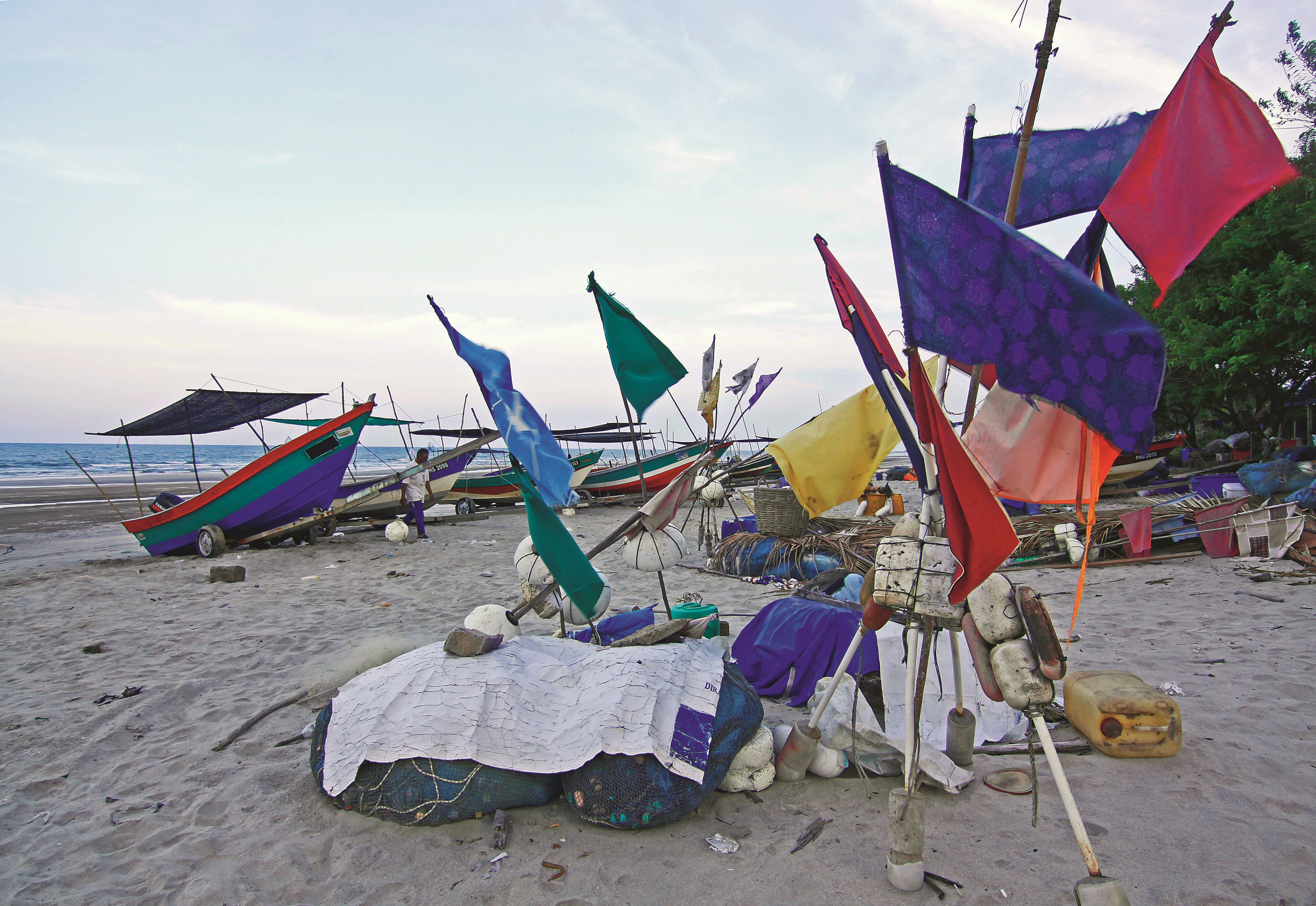 fishing fleet in berserah