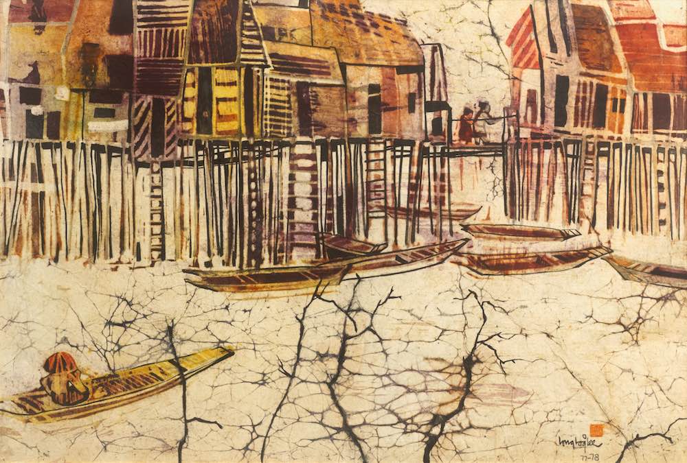 Stilt Living, circa 1997 by Lee Long Looi | Photo from Ilham Gallery