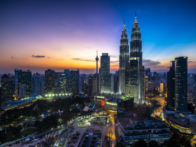 sunset kuala lumpur