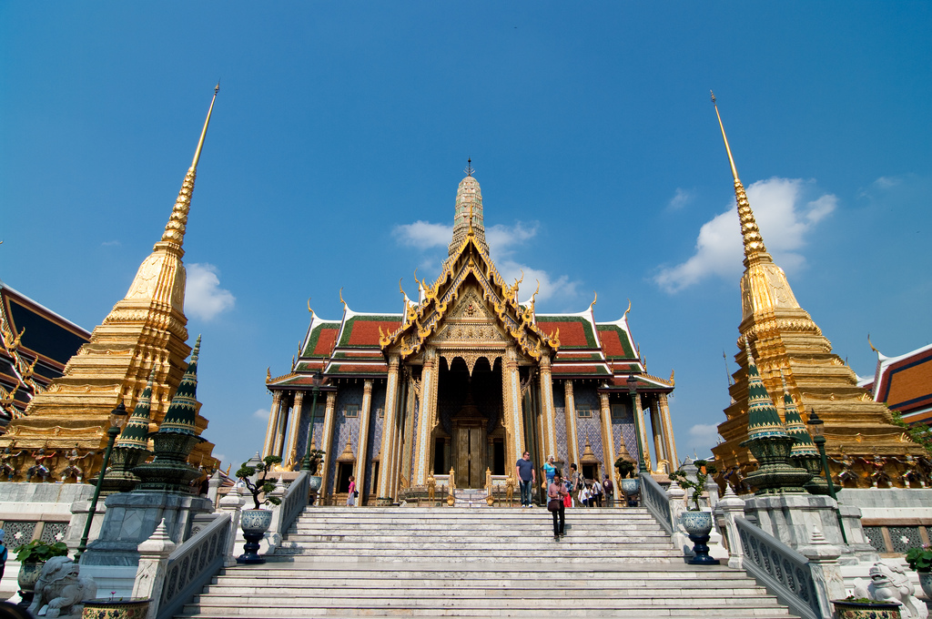 One of the buildings in the Grand Palace compound in Bangkok | Photo credit: mhiran1