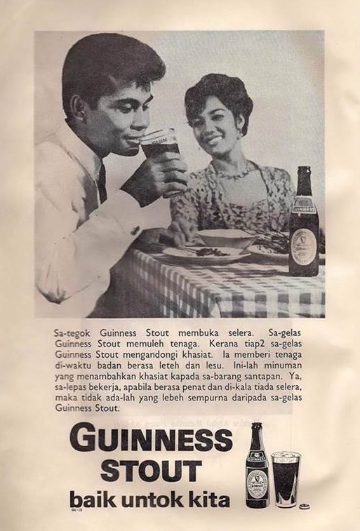 guinness poster 60s