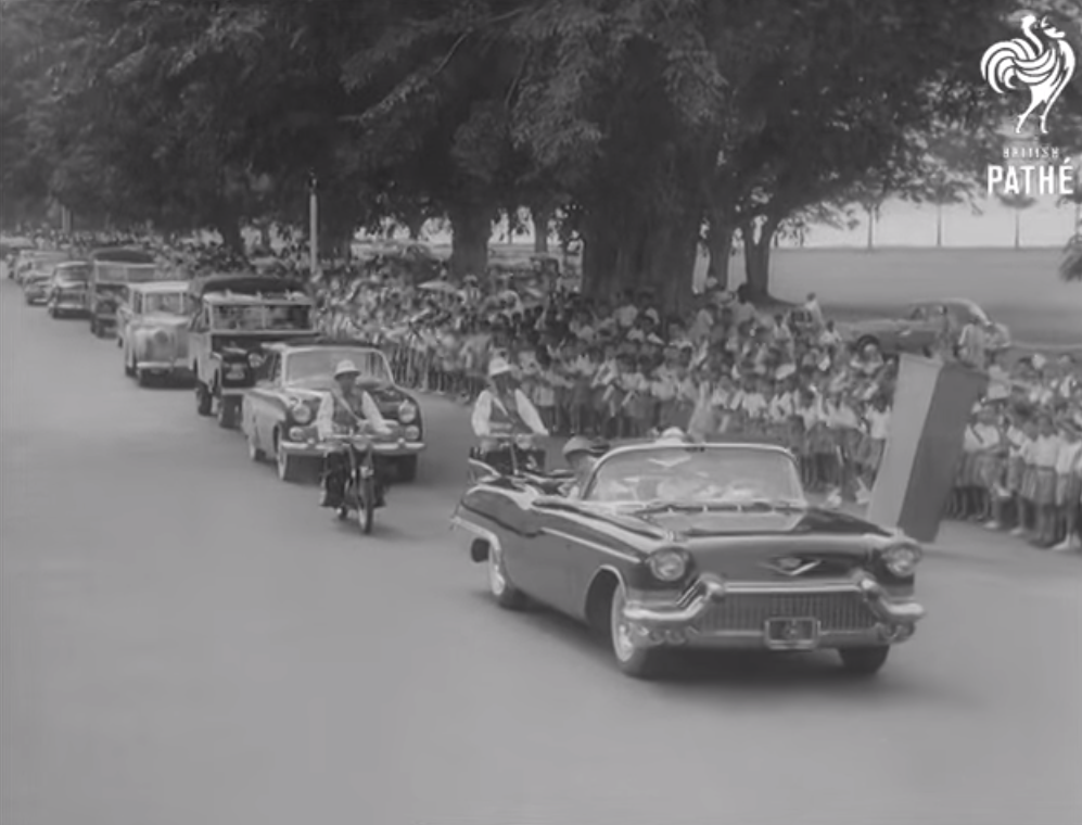Yang di-Pertuan Agong's motorcade