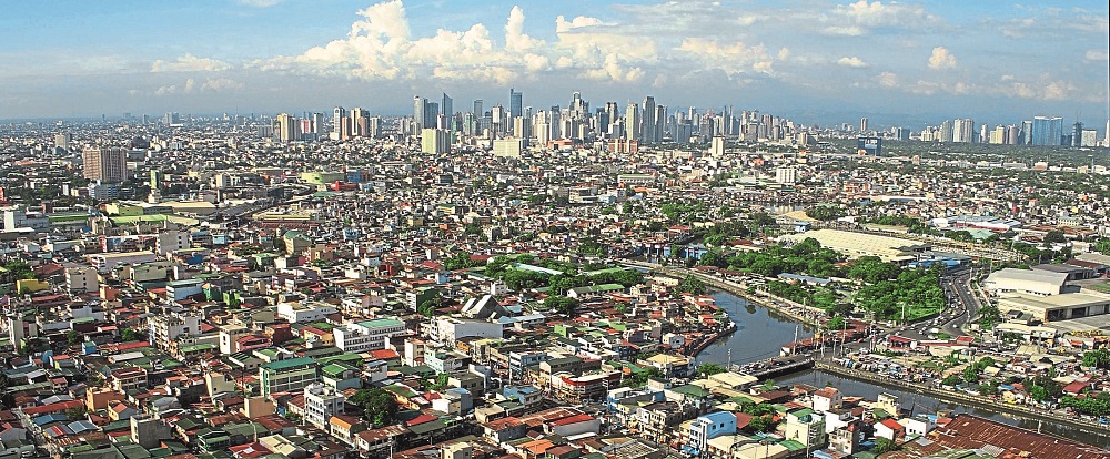 Manila - aerial shot