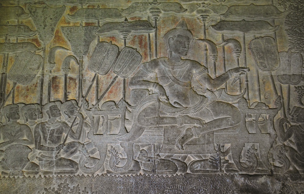 bas-relief-carving-of-king-jayavarman-ii-in-angkor-wat